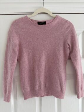 Charter Club Cashmere Pink Crewneck Sweater